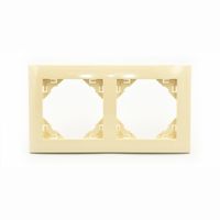 Efapel Base ramka 2-krotna kość słoniowa 90920 tmf