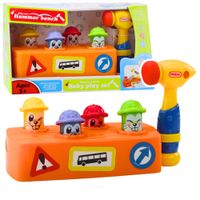 DLA DZIECI ZABAWKA INTERAKTYWNA KOLOROWY TŁUCZEK