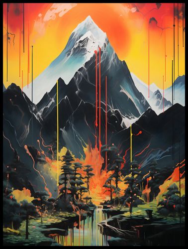 Plakat 60x80cm Górska Alchemia na Arena.pl