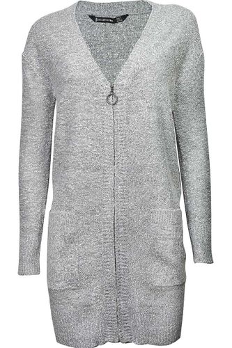 Stradivarius Siwy Sweter, Zip - 36 / S na Arena.pl