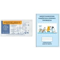 Mikroczip IDW-1 616 + książeczka zdrowia zwierzęcia - zestaw