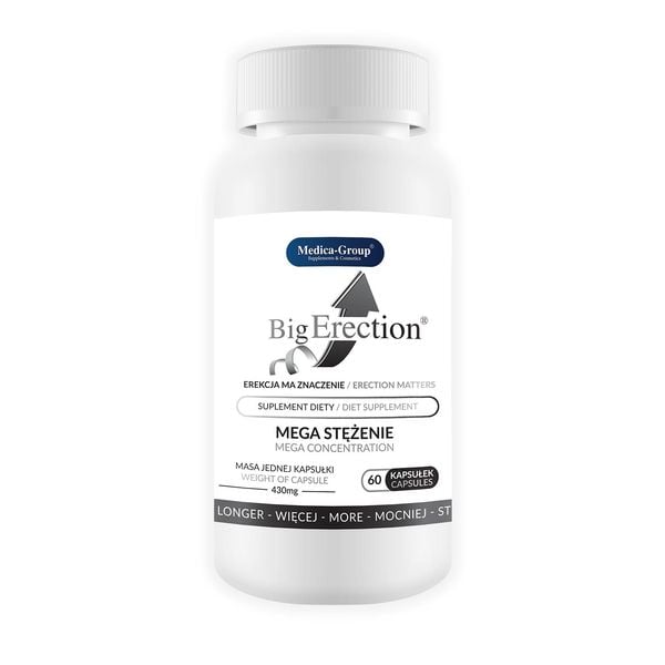 Supl.diety-Big Erection - Kapsułki 60 Szt zdjęcie 1