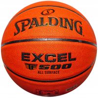 SPALDING TF500 7 Excel piłka do koszykówki na halę i orlik skóra kompozyt
