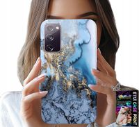 ETUI DO SAMSUNG GALAXY S20 FE - MARMUREK MARMURKI DAMSKIE WZORY +SZKŁO