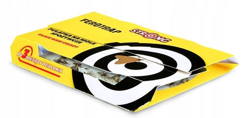 5X PUŁAPKA NA MOLE SPOŻYWCZE. SILNIE WABIĄCY LEP NA MOLE FEROTRAP na Arena.pl