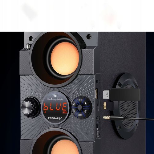 Feegar Głośnik Przenośny Bluetooth Karaoke +Mikrof na Arena.pl