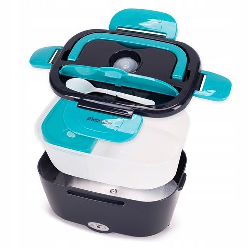 ELEKTRYCZNY LUNCH BOX termos obiadowy ŚNIADANÓWKA samochodowa KAMILLE 1,5 L na Arena.pl