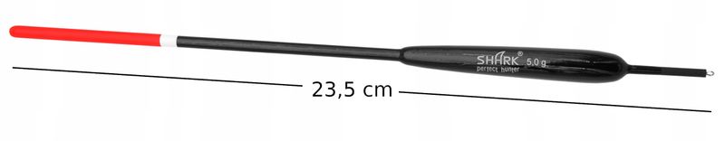 Spławik Przelotowy z BALSY SHARK Perfekt Hunter 5,0 g / 23,5 cm zdjęcie 2
