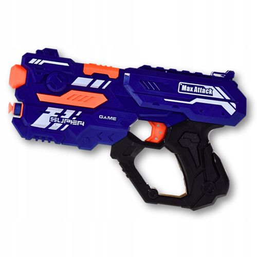 PISTOLET RĘCZNA WYRZUTNIA NA MIĘKKIE BEZPIECZNE STRZAŁKI Z MAGAZYNKIEM na Arena.pl