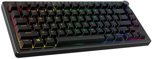 Klawiatura bezprzewodowa HyperX Alloy Rise 75 Wireless RGB anty-ghosting 3w1 Bluetooth/USB/2.4GHz 91Y91AA, układ QWERTY US/PL na Arena.pl
