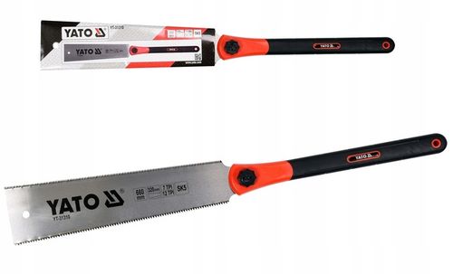 YATO PIŁA RĘCZNA DO DREWNA DWUSTRONNA JAPOŃSKA 320 MM YT-31310 STALOWA na Arena.pl