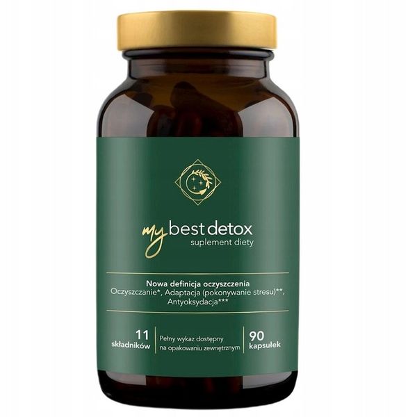 MyBestPharm MyBestDetox suplement diety 90 kapsułek zdjęcie 1