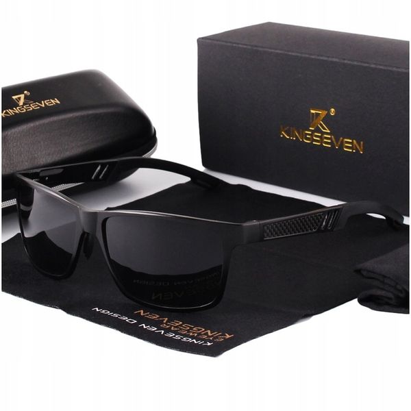 Okulary przeciwsłoneczne KINGSEVEN AVIATOR PILOTKI zdjęcie 1