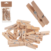 tg70278 klamerki drewniane mini spinacze dekoracja 50szt