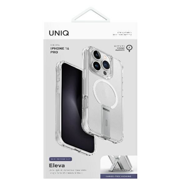 uniq etui eleva with vertica standiphone 16 pro 6.3 zdjęcie 5