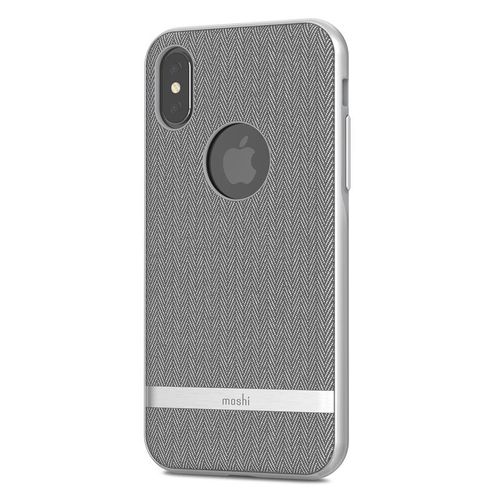 Moshi Vesta - Etui iPhone Xs / X (Herringbone Gray) na Arena.pl