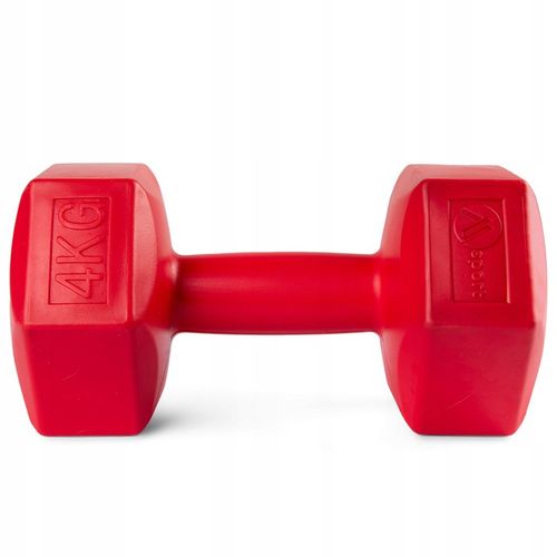 Hantle bitumiczne hexagonalne ciężarki 2x4kg na Arena.pl