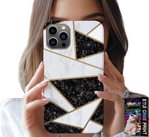 ETUI DO IPHONE 13 PRO MAX - ELEGANCKIE MODNE WZORY CASE + SZKŁO na Arena.pl