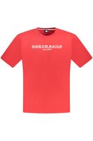 NORTH SAILS MĘSKA KOSZULKA Z KRÓTKIM RĘKAWEM CZERWONA L