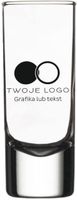 Kieliszek do wódki z grawerem logo firmy danymi upominek firmowy - 6 szt