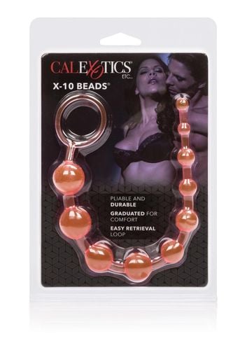 kulki analne x10 calexotics różowe 28 cm na Arena.pl