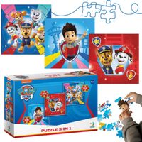 puzzle edukacyjne 3 w 1 psi patrol 200153