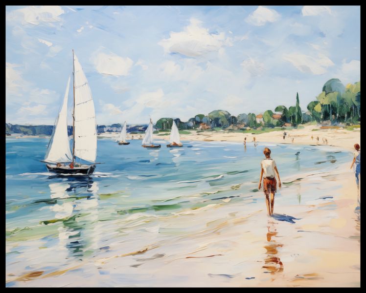 Plakat 76x60,5cm Życie na Brzegu zdjęcie 2