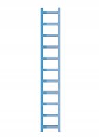 Grzejnik łazienkowy wodny LUCY 770x250 NIEBIESKI