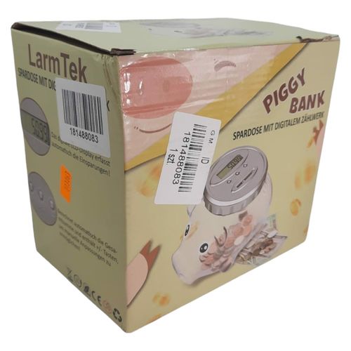 Skarbonka Świnka Z Wyświetlaczem LCD na Arena.pl