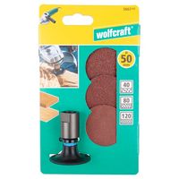 dysk szlifierski 50mm + 3 krążki ścierne - l/wf5607000
