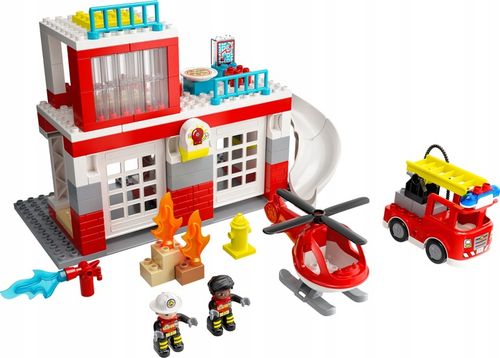 LEGO DUPLO Remiza strażacka i helikopter 10970 na Arena.pl