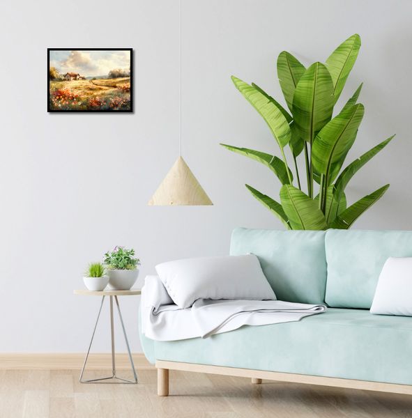 Plakat 40x30cm Sielski Domek zdjęcie 4