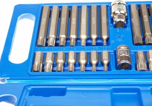 ZESTAW BITÓW IMBUS - TORX - SPLINE - KLUCZE 40 EL. na Arena.pl
