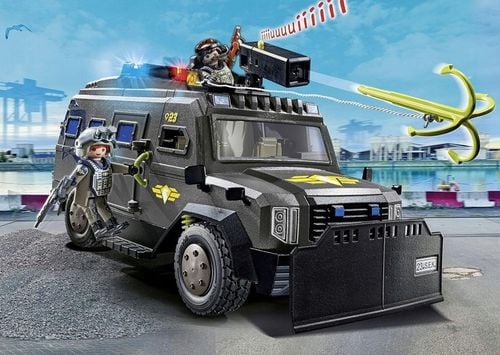 PLAYMOBIL CITY ACTION 71144 POJAZD TERENOWY JEDNOSTKI SPECJALNEJ zestaw +5 na Arena.pl