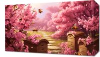 Obraz 50x30cm Życie w Ulach