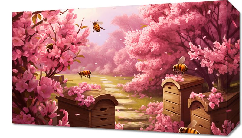 Obraz 50x30cm Życie w Ulach zdjęcie 1
