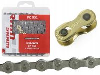 Łańcuch rowerowy SRAM PC-951 9 rzędowy, 114 ogniw + spinka