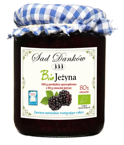 JeŻyna 80 % BIO 260 g - SAD DankÓw zdjęcie 1