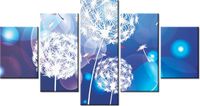 80CM 150CM OBRAZ 5 ELEM DMUCHAWCE ABSTRAKCYJNYM TLE ŚCIENNY