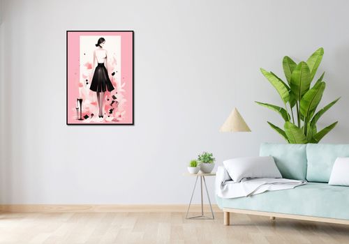 Plakat 64x90cm Pastelowe Love na Arena.pl