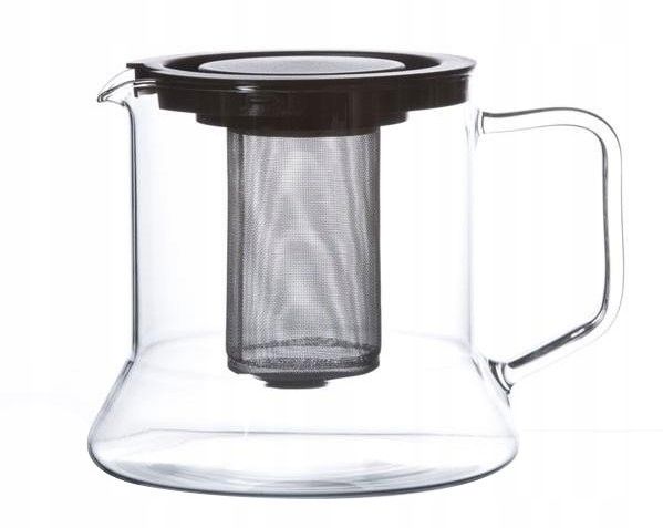 DZBANEK 1,8L z zaparzaczem SZKLANY do herbaty ziół zdjęcie 2