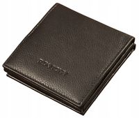 PREMIUM mały skórzany PORTFEL męski -ROVICKY- slim no4 karty dokumenty