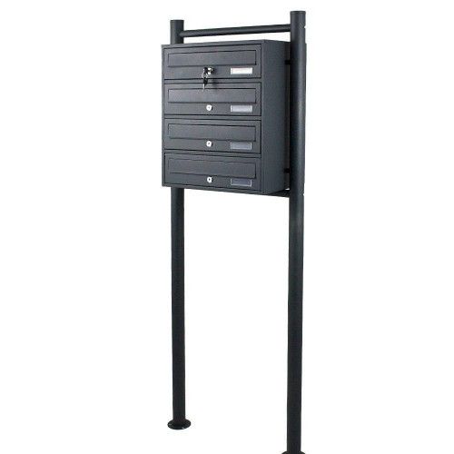 SKRZYNKA LOKATORSKA 4 KOMORY STAL NIERDZEWNA ZEWNĘTRZNA na Arena.pl