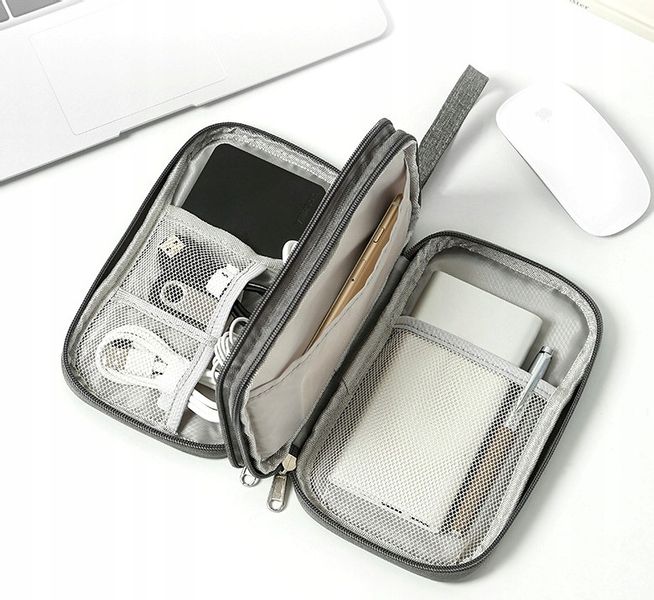 Organizer Na Ładowarki Na Kable Etui Podróżne Usb zdjęcie 11