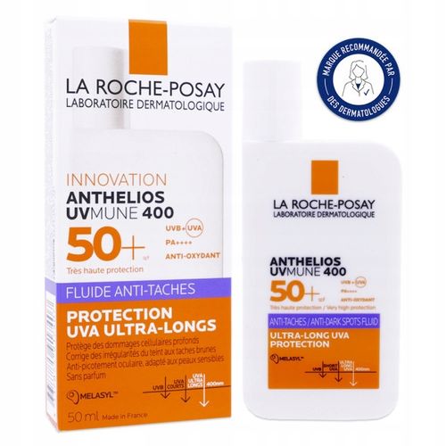 La Roche-Posay Anthelios Niewidzialny Fluid Przeciw Przebarwieniom SPF50+ na Arena.pl
