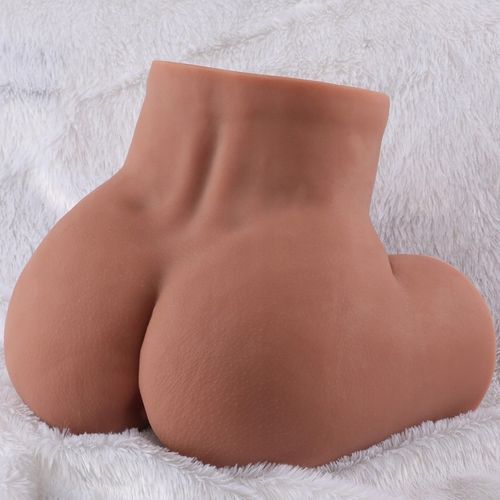 Brązowy seks lalka męski Masturbator z realistyczną pochwą i odbytem 2,3 kg na Arena.pl