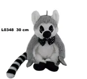 Pluszak Lemur 30cm Sa Siedzacy z Kokarda
