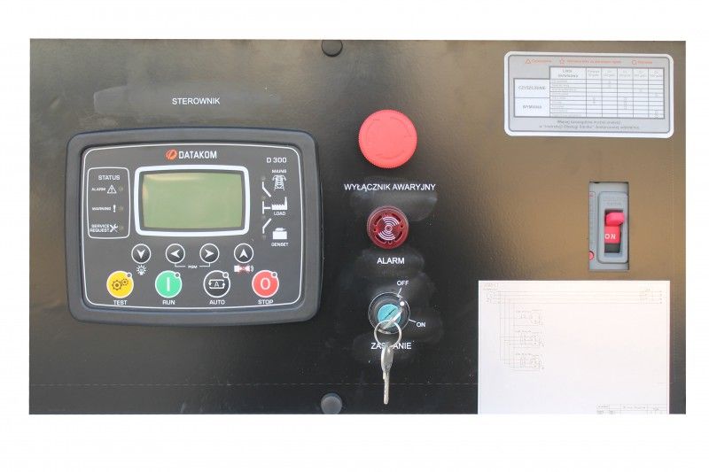 Generator Agregat Prądu AVR Diesel 13kW 230/400V prądotwórczy diesla 3 fazy zdjęcie 9