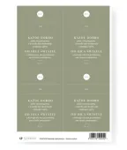 Zestaw Naklejek Dedykacja - Każde Dobro