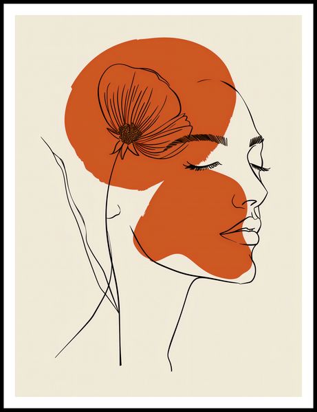 Plakat 75x100cm Ciepło Kwiatu zdjęcie 3